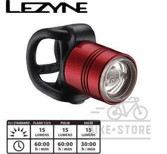 Фара передняя Lezyne LED FEMTO DRIVE FRONT, красная